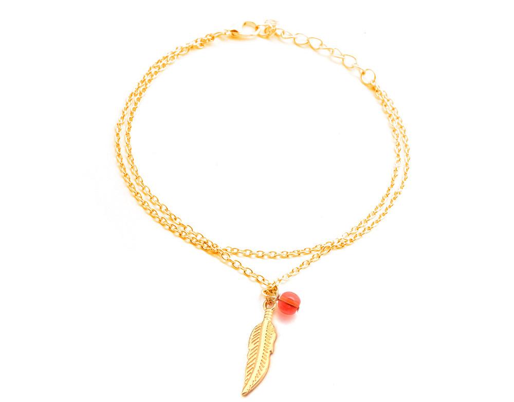 Simple Slim Adjustable Ankle Bracelets Silver Color Anklets for Women Summer Beach On the Leg Chain Cheville Foot Jewellery