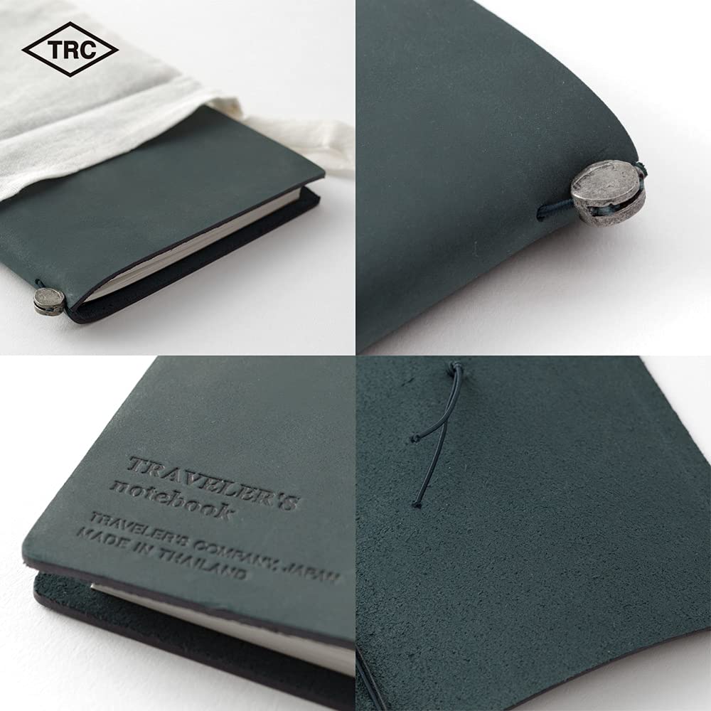 DESIGNPHIL MIDORI Traveler's Notebook, Regular Size, Limited Edition with Card, Blue, 15239006