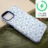 Ins Wind Gentle Blue Floral Mobile Phone Case iPhone12Pro 2-in-1 Film Mobile Phone Case Women's Apple 17pm