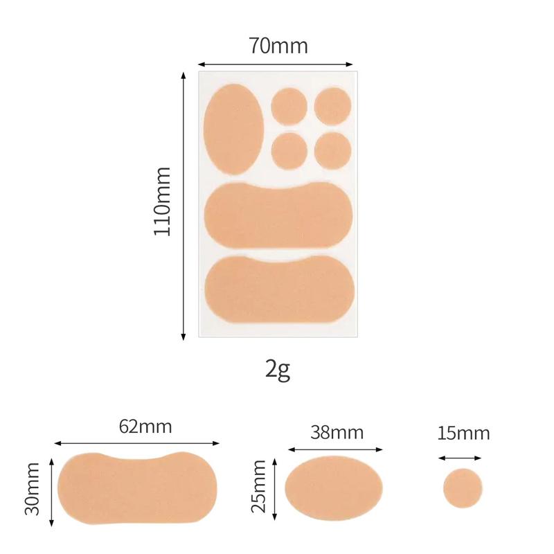 5pcs Sets Heel Stickers, Anti-foot Pain, High-heeled Shoes, Anti-dropping Heel, Invisible, Free Stickers, Heel Artifacts, Anti-wear Heel Stickers