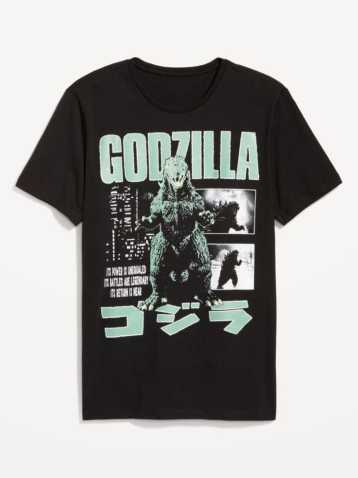 Godzilla Vintage Monster Movie Graphic T T-Shirt S