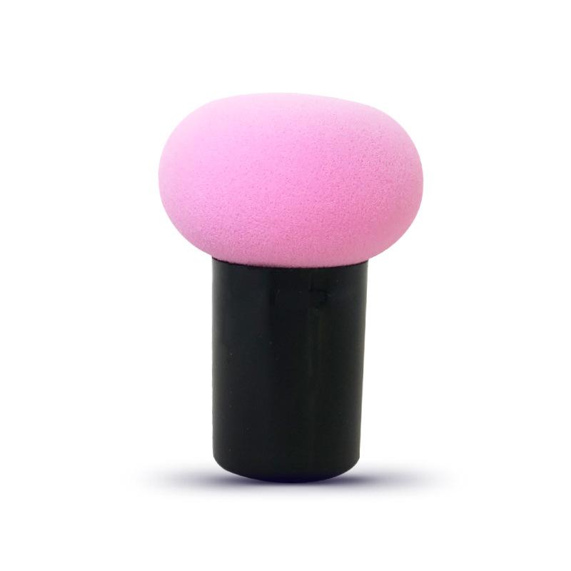 1 st Söt Makeup Ansiktsskydd Svamphuvud Svamp Powder Puff Bekväm hygien Modekosmetik