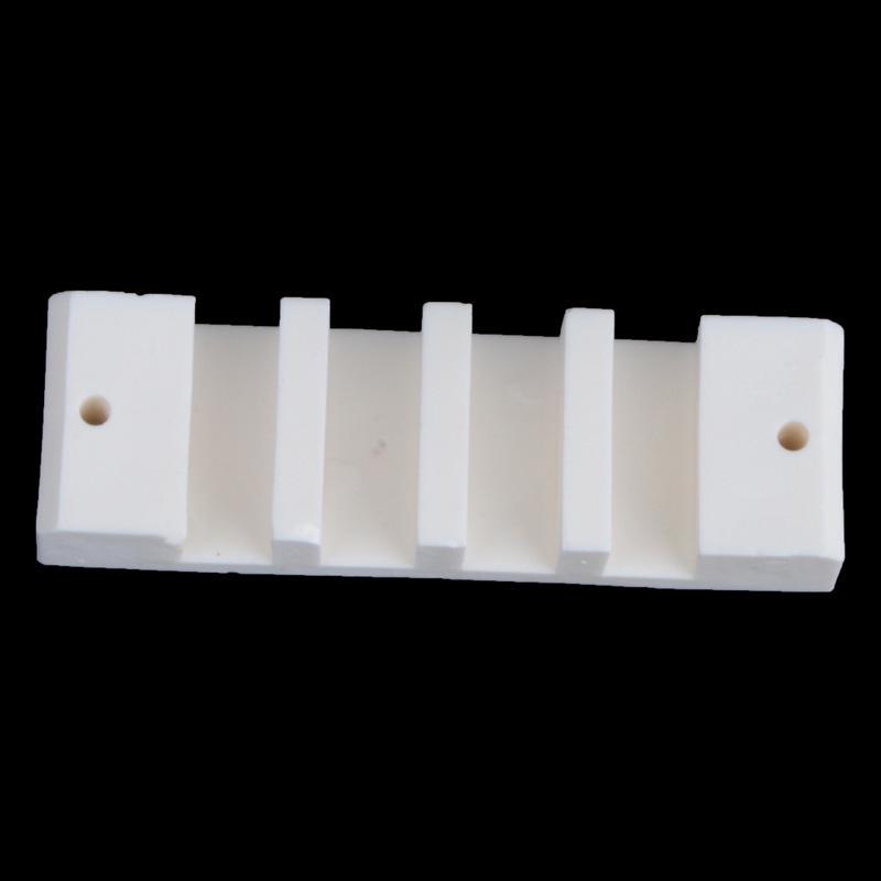 Alumina Ceramic Spacer, Shaped Ceramic Wire Clamp, Grid-like Ceramic Strip