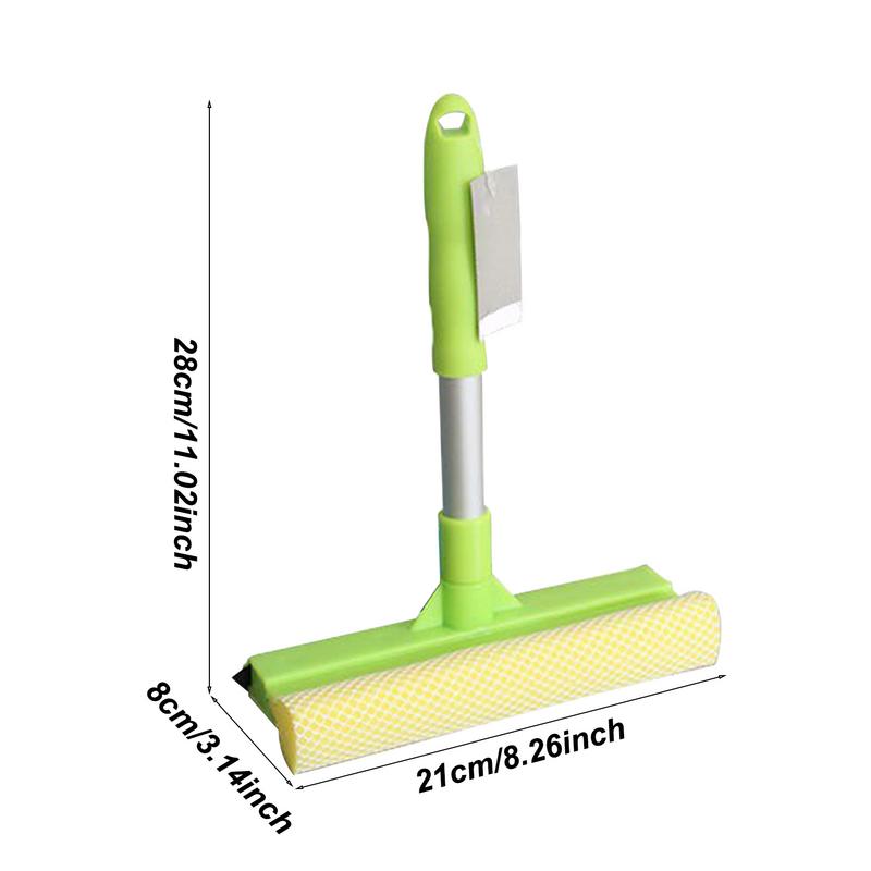 Glass Wiper for Window Auto Window Cleaning Scraper Squeegee Detachable Design Handheld Squeegee for Window Shower Door Wall