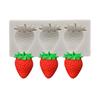 Fruit Shaped Silicone Mold Strawberry Pineapple Candy Mold Summer 3D Candy Mold Cake Decorating Tools Fruit Fondant Mold