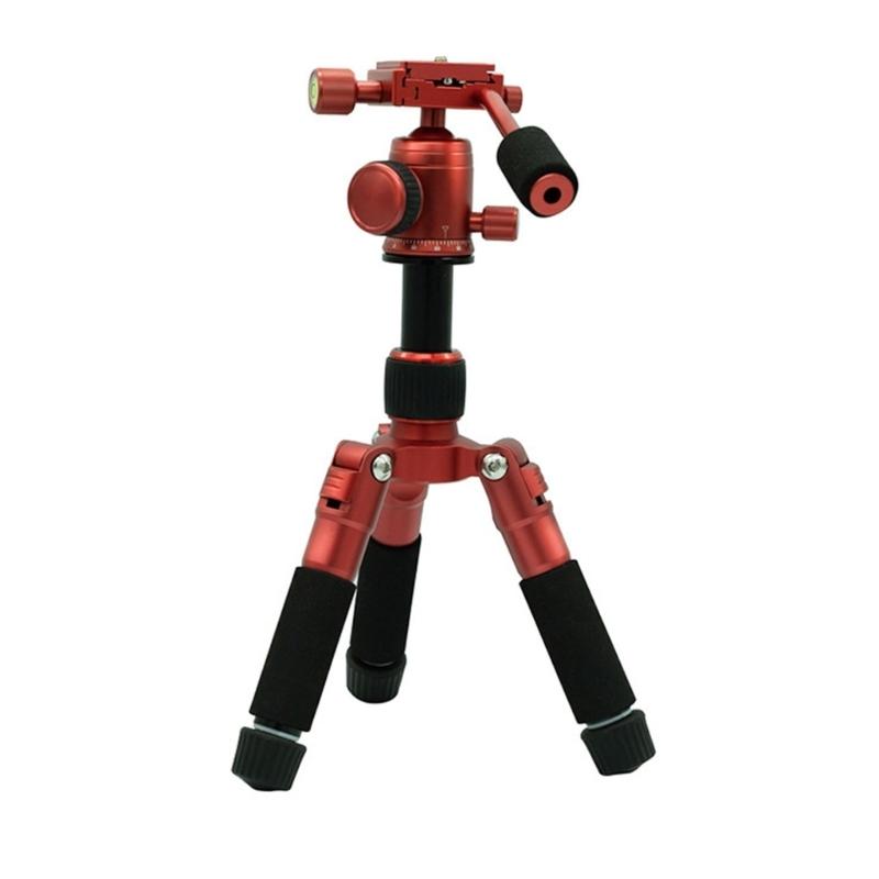 Desktop Tripod 20Inch Mini Size with 360 Degree Rotation Head Supports Up to 11lbs for Travel DSLR Cameras and Phones