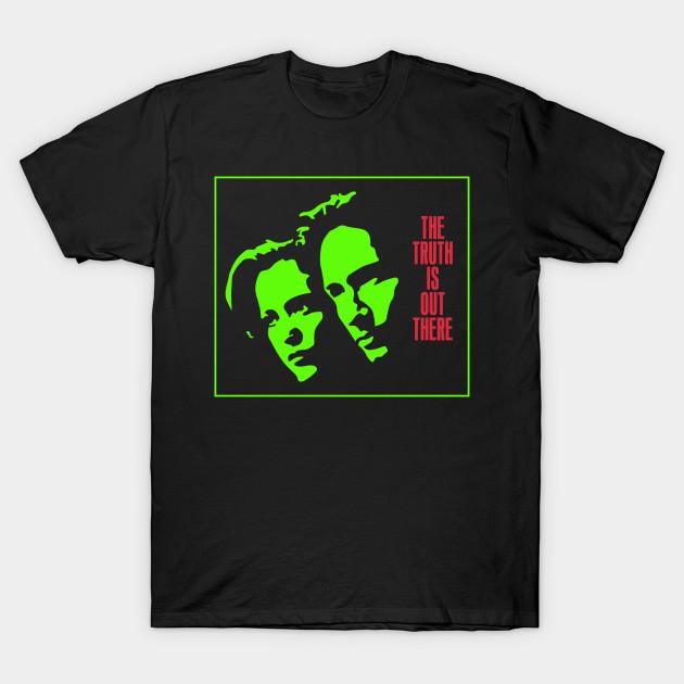 

Men Black Print T-shirt The Truth Is Out There No-Cut Transfer Paper Print Cotton Tshirt 4XL чорний