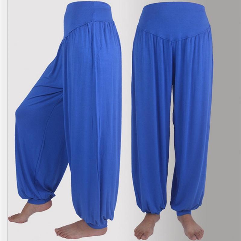 Modal Harem Yoga Pants: Unisex Tai Chi Dance & Fitness Sportswear, Plus Size Available
