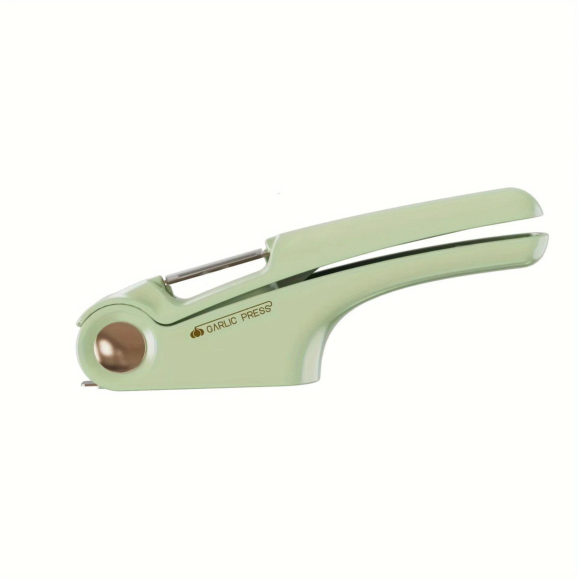 

Multifunctional Garlic Press Slicer Can Opener Peeler Garlic Slicer Manual Pounding Garlic Press Kitchen Professional Gadget зелений
