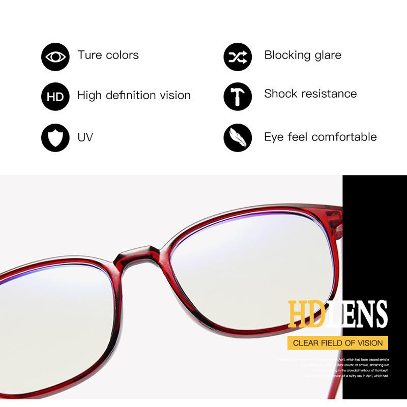 Classic New Women Glasses Men Anti Blue Light Glasses Fashion Personalized Eyeglass Frame Square Transparent Glasses Unisex