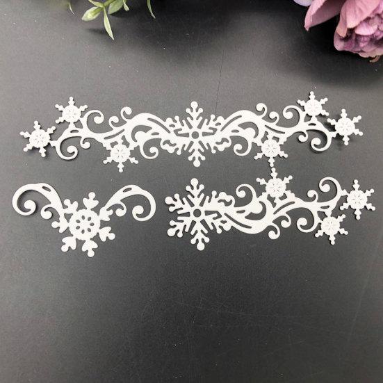 Snowflake Edge Shape Cutting Die DIY Paper Card Craft Stencil Decor Mold