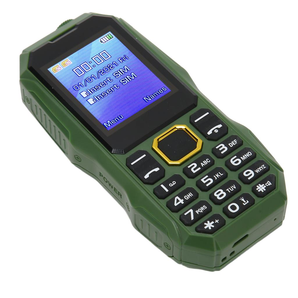 Entsperrt Senior Handy 2G GSM Dual SIM Karte 5800mAh Batterie Große Taste Lauter Stimme Handy