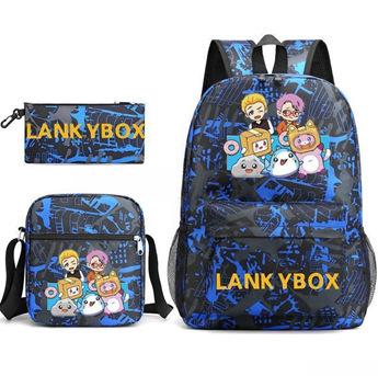 Backpack, Various Styles, Cartoon Heat Transfer, Digital Printing, Backpack, Large-Capacity Student Schoolbag