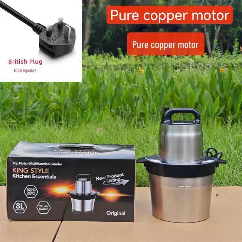Fufumachine 6L Multifunctional Electric Meat Grinder & Food Processor