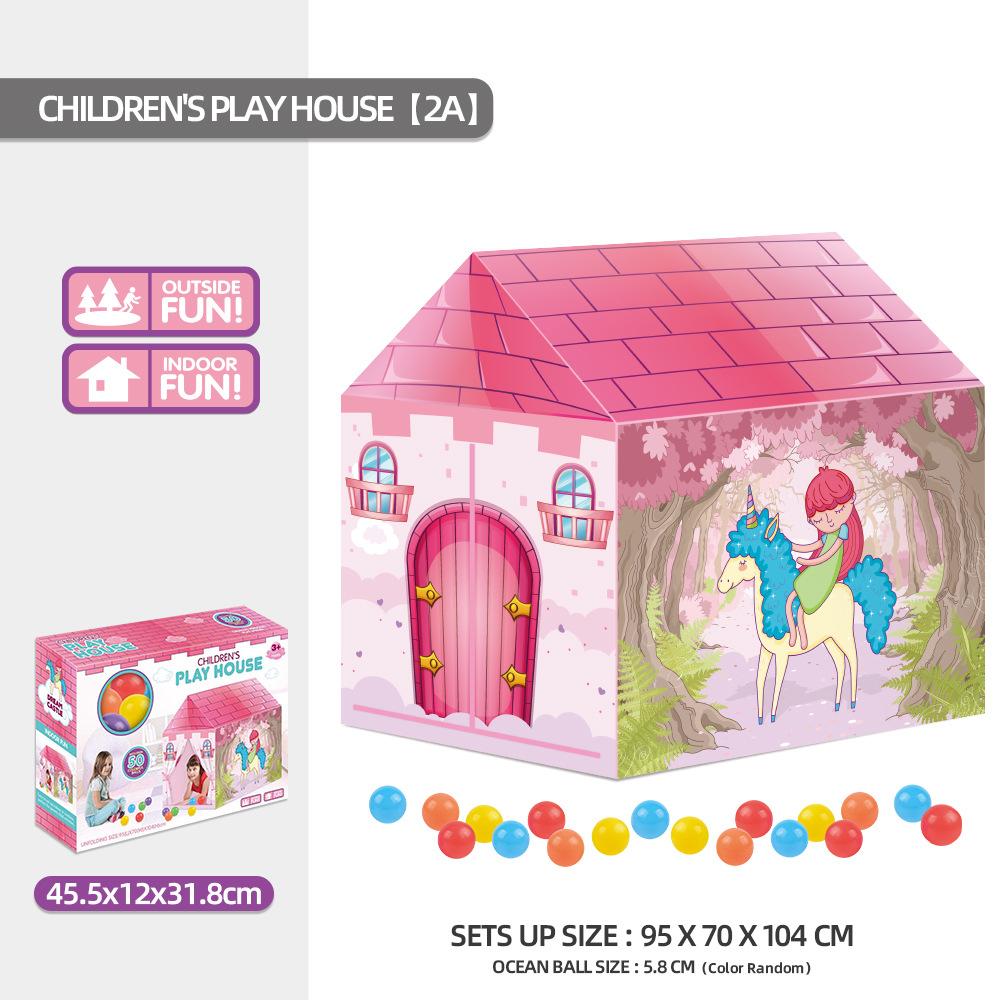 Boys And Girls Indoor Ocean Ball Pool Tent Game House Outdoor Cloth Tent Baby Toy