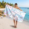 Large Beach TowelCinnamoroll Soft Absorbent Towel Beach Bath Home Use