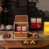 Chinese Style Bamboo Mooncake Gift Basket