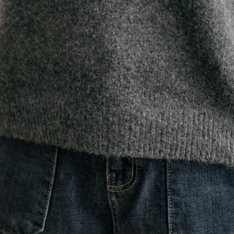 MAXZA Redcar Illustration Round Neck Knit Ze01qk003na