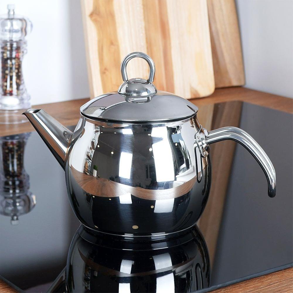 ANETT 1.2 l silver steel kettle