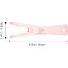 Set Of 2 Reusable Dental Floss Holders (pink + Blue)