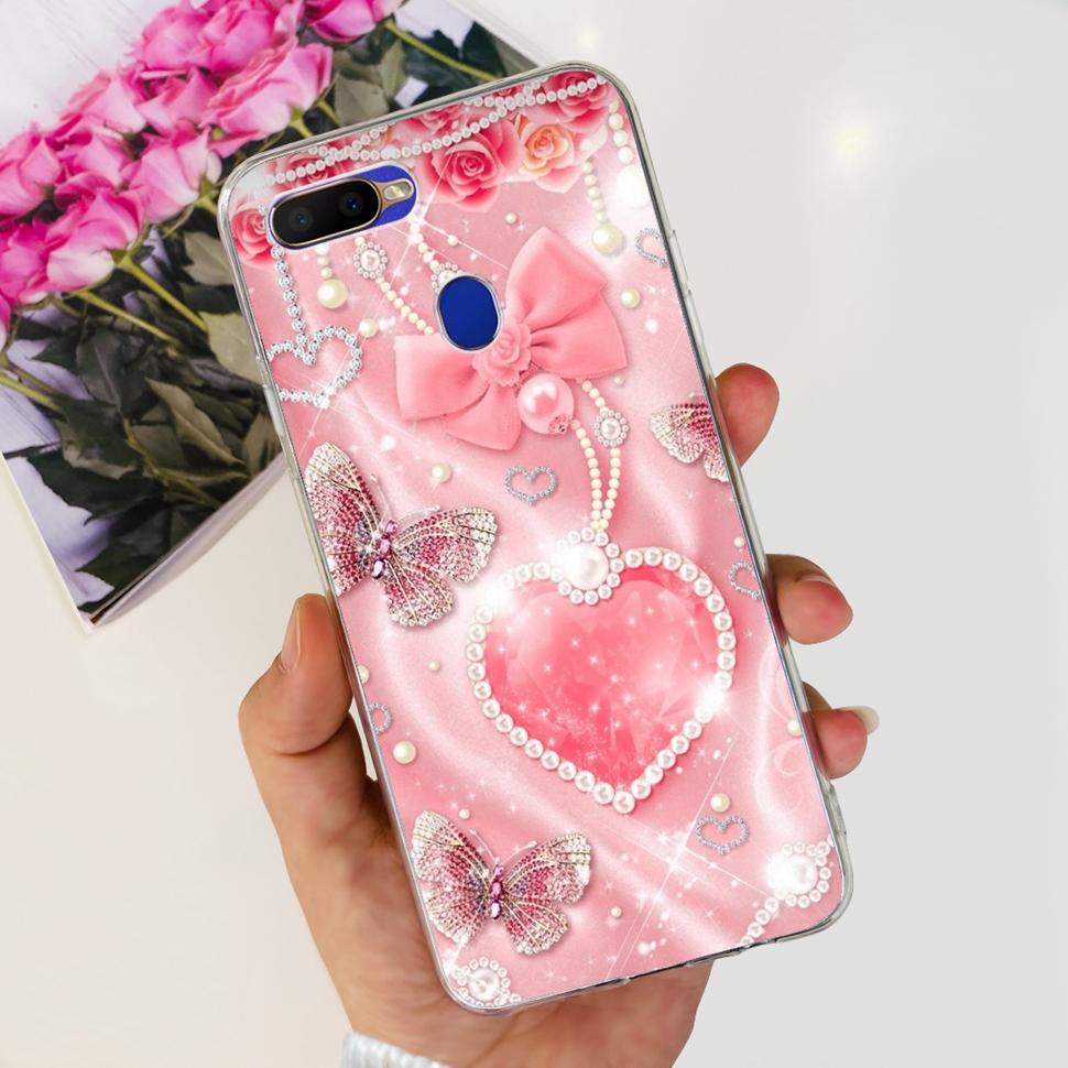 For OPPO A5S Casing AX5s CPH1909 6.2" Cute Cartoon Back Cover Phone Cases For Oppo A 5S OppoA5s Soft TPU Fundas Coque Shell