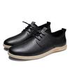 88 Men'S Shoes Casual Shoes Spring Low-Top Leather Dress Gentleman Casual Shoes Flat British Single Shoe Cover