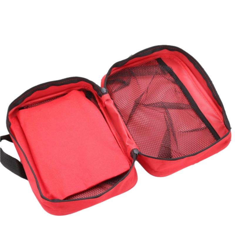 Outdoor/Car First Aid & Survival Kit - Portable Emergency Storage Bag