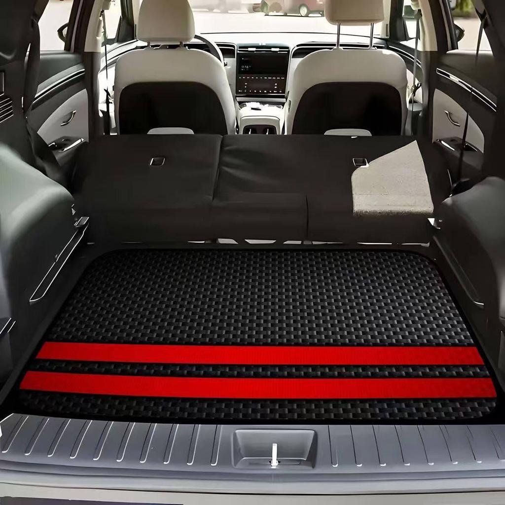 3DTEMU Crystal Velvet Car Mats - Dirt & Wear-Resistant, Dustproof Trunk Storage Mat Sticker.