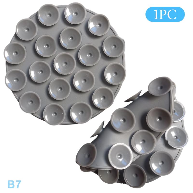 1/5Pcs Vase Anti-Toppling Sticker Silicone Suction Cup Sticker Double-Sided Easy Adhere,Prevent Knocking Over Vase Fixed Sticker