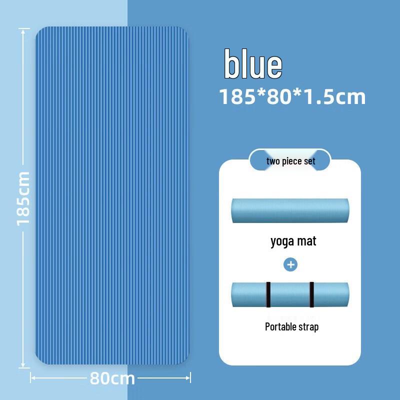 WEZHO Non-slip Thick Yoga Mat