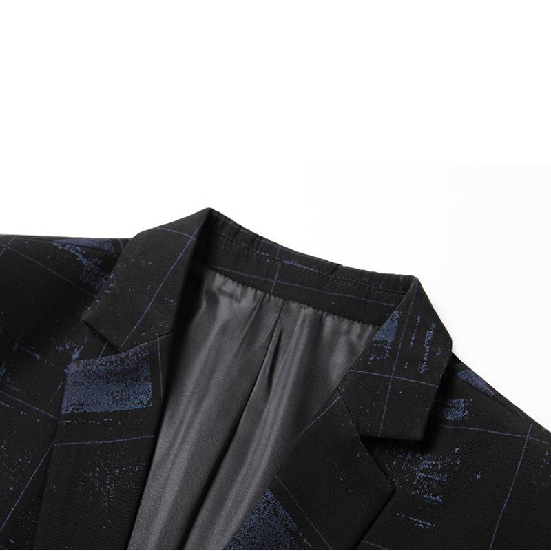 Malý oblek Pánská bunda Jarní Neformální oblek Slim Top Korejská verze Všestranný tenký oblek Pánský top