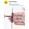 3 Pcs S/L Archery Finger Guard Bowstring Finger Saver Tab For Recurve Bow Silicone Finger Release Finger Protector Gear