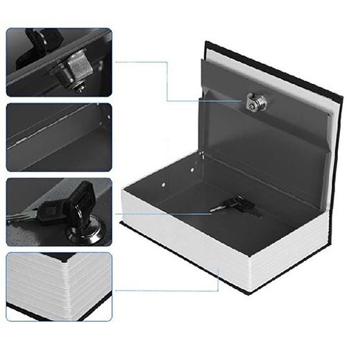 Creative Booksafe Key Key Book הסחה בטוחה תיבת מחסן אבטחה נסתרת סודית