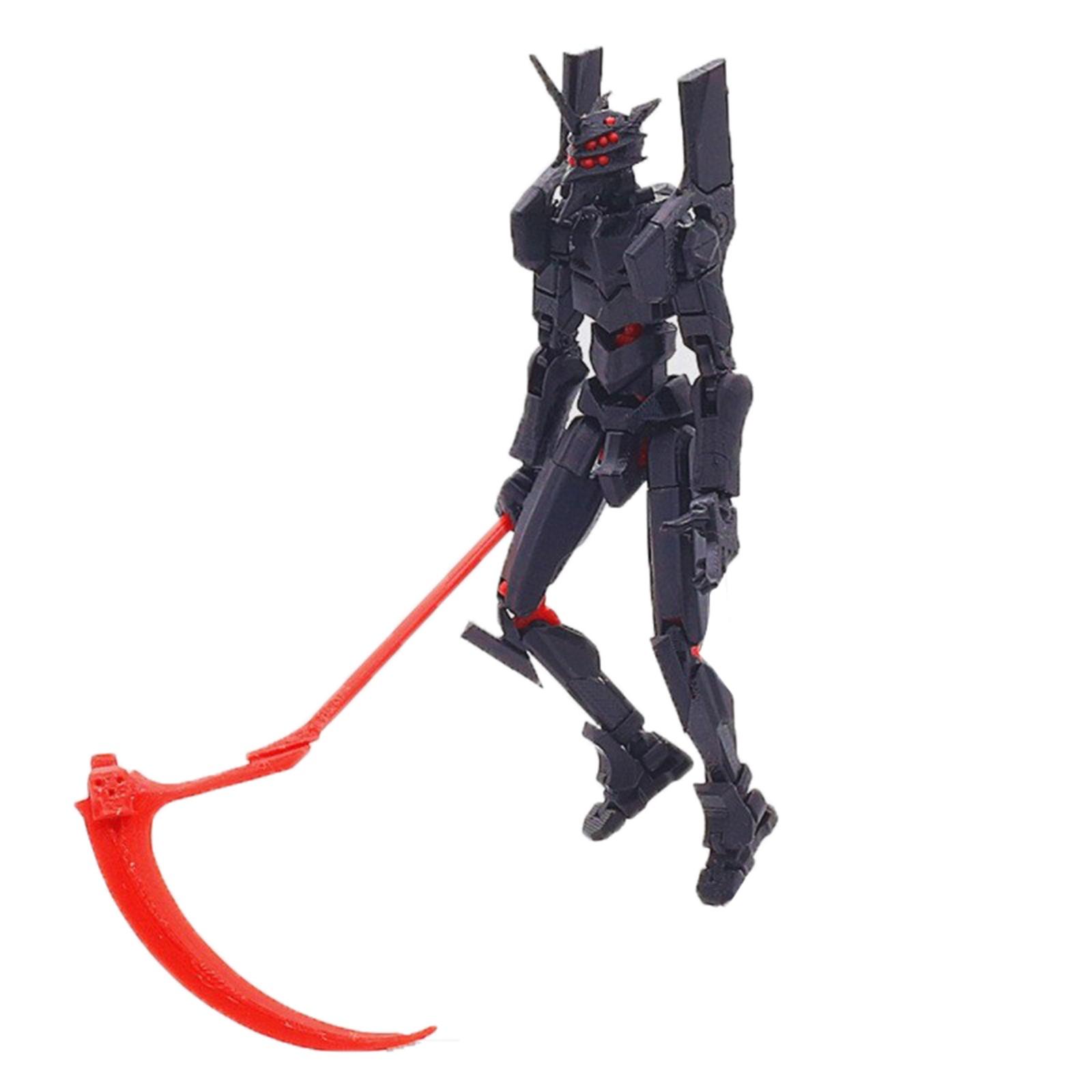 

Суставы Подвижные 3D Печатная Кукла Игрушка DIY Полное Уменьшение Тела One Size чёрный