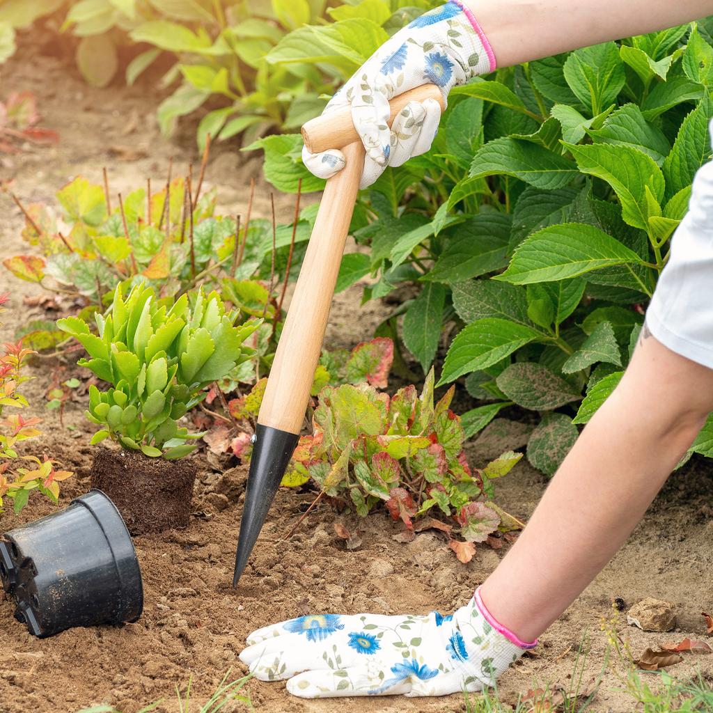 KADAX Set de Unelte de Grădină 5 în 1 Lopată Greblă Săpăligă Gheare Diblu