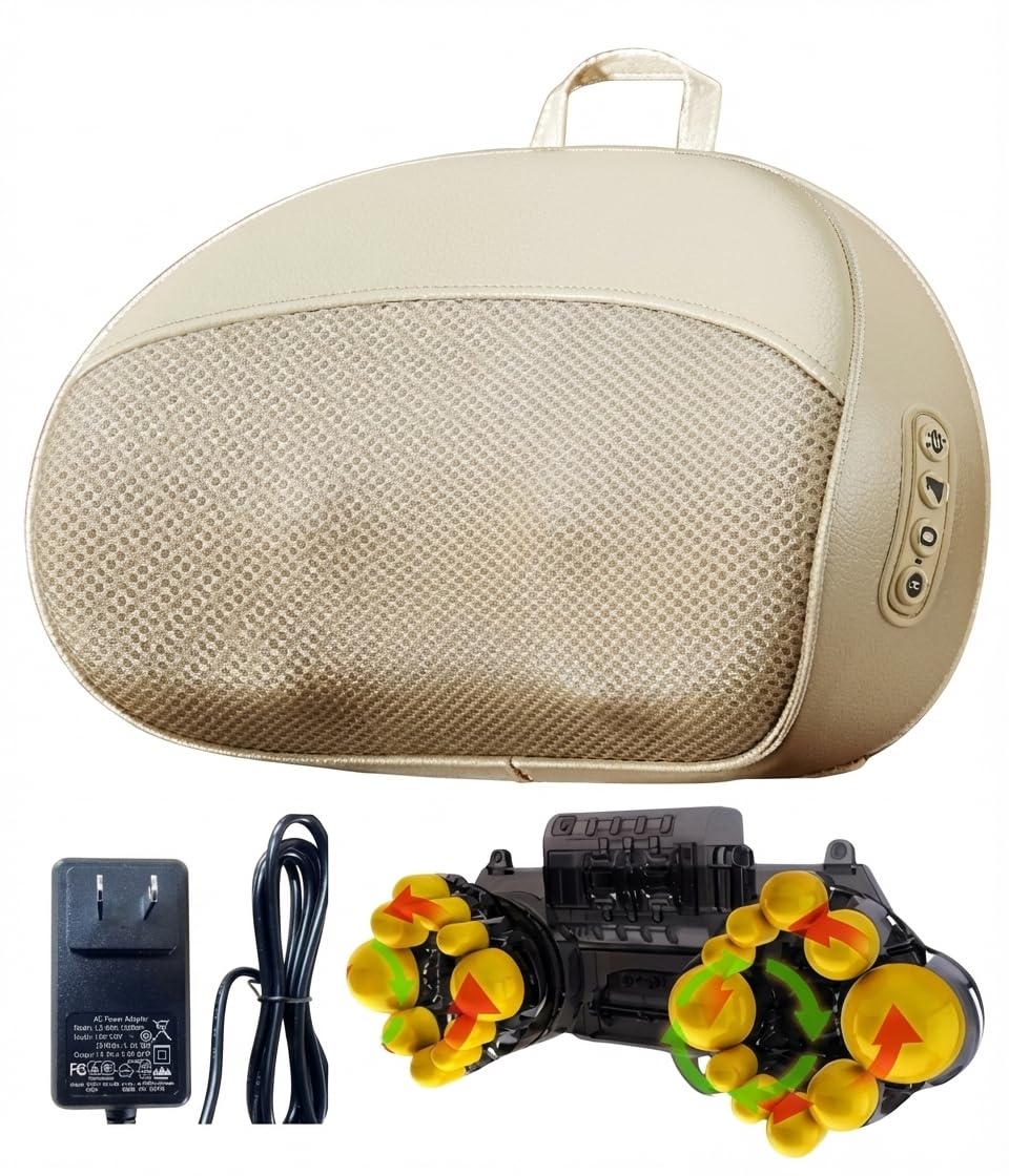 

New Care for and Soles of the Automatic Off PU Leather PSE Certified Power Warranty from the Japanese NOSA DESIGN [2026 Model] Full-Body Neck, бежевий