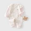 Newborn Baby Onesie Cotton High Quality Spring and Autumn Clothes for Baby Girls Cute Lace Butterfly Clothing Outing Clothes