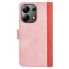 For Xiaomi Redmi Note 13 4G Case Leather Wallet Phone Cover Color Splicing