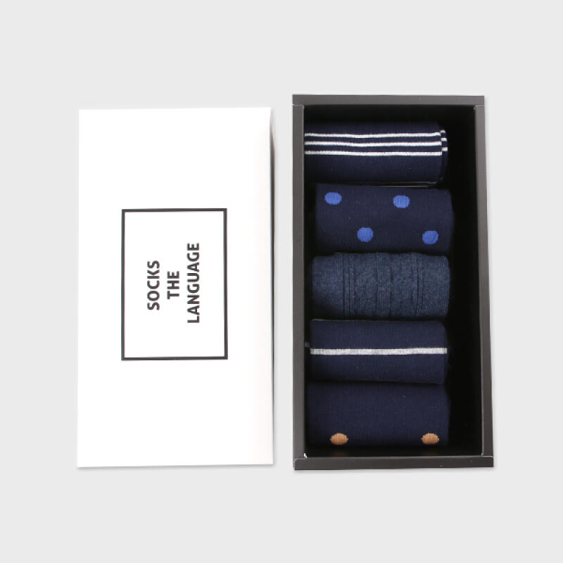I love navy socks 5SET