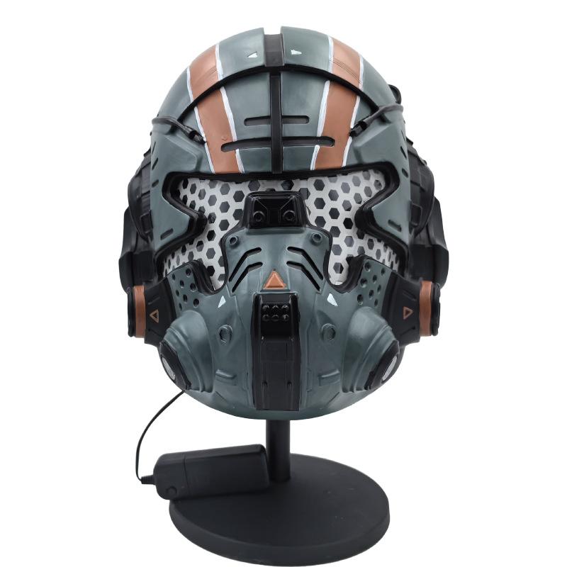 Wars Harsmasker Geavanceerd Jack Cooper Helm voor Mannen Halloween Cosplay Verzamelaarseditie Masker Prop