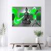 Canvas Print Buddha Figure Abstract