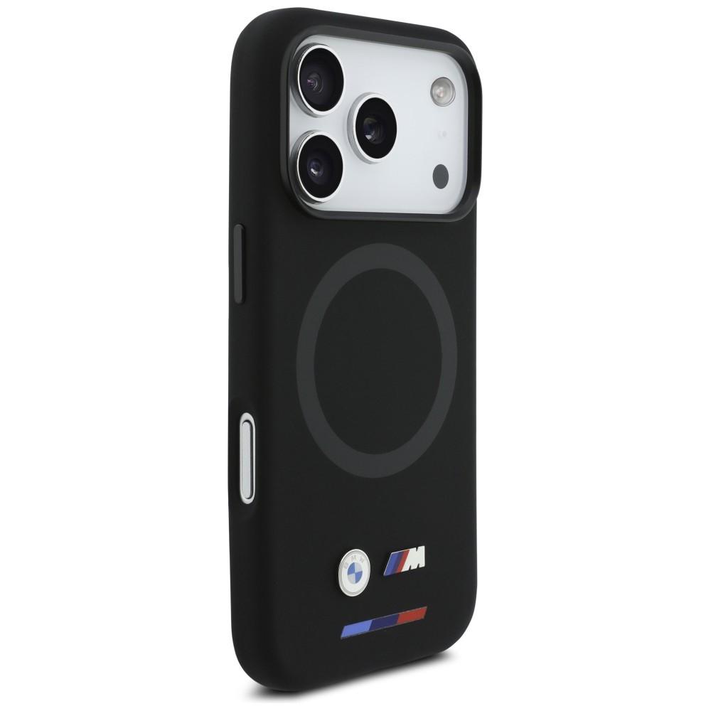BMW M Silicon Logo MagSafe Case for iPhone 17 Pro Black