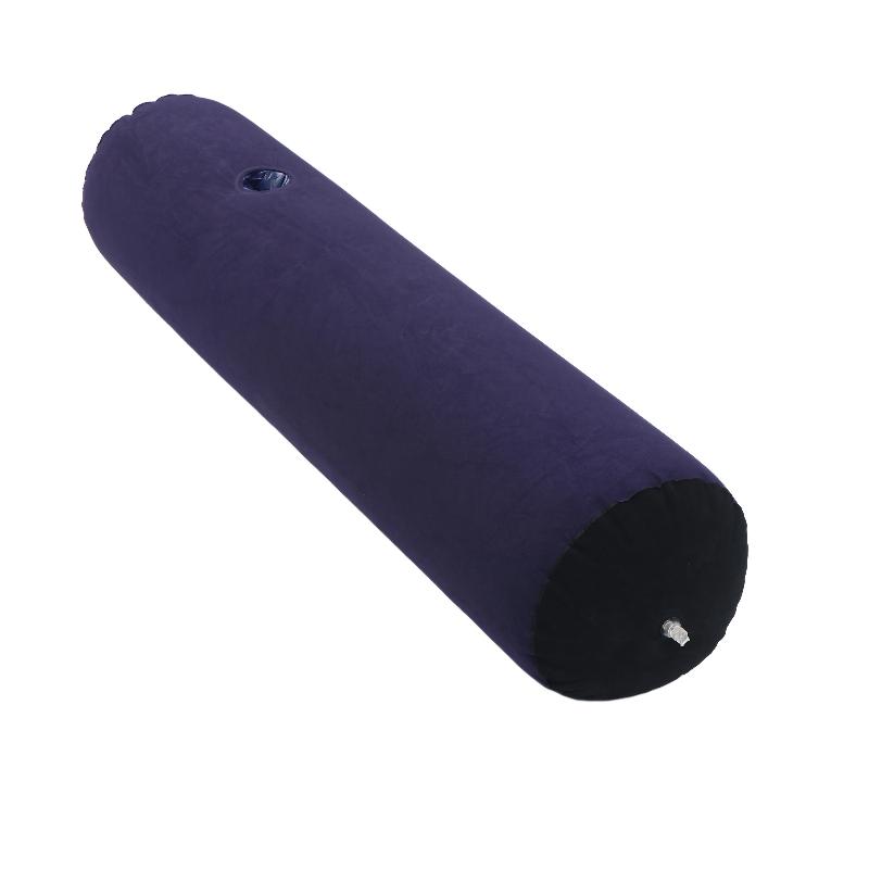 New Inflatable Bolster Pillow Blue Color Longer Size Better Value Soft Inflatable Seat Cushion For Adult Furniture