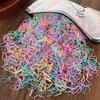 1000pcs Cute Nylon Rubber Band Elastic Hair Bands Headband Children Girls Hair Accessories