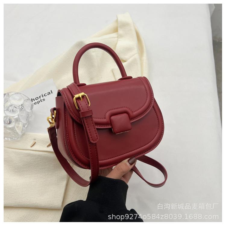 Manufacturer Small Bag Women's Bag 2025 New Trendy Fashion Messenger Bag Summer Popular Saddle Bag Handbag