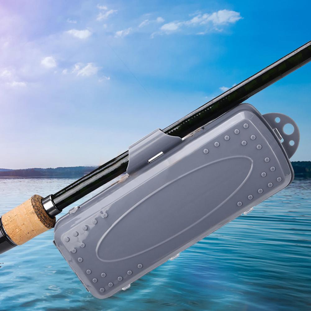 Fishing Rod Clamp On Fish Hook Fishing Lure Bait Storage Case Fishing Accessories Tool Storage Box Fish Hook Lure Fake Bait Box