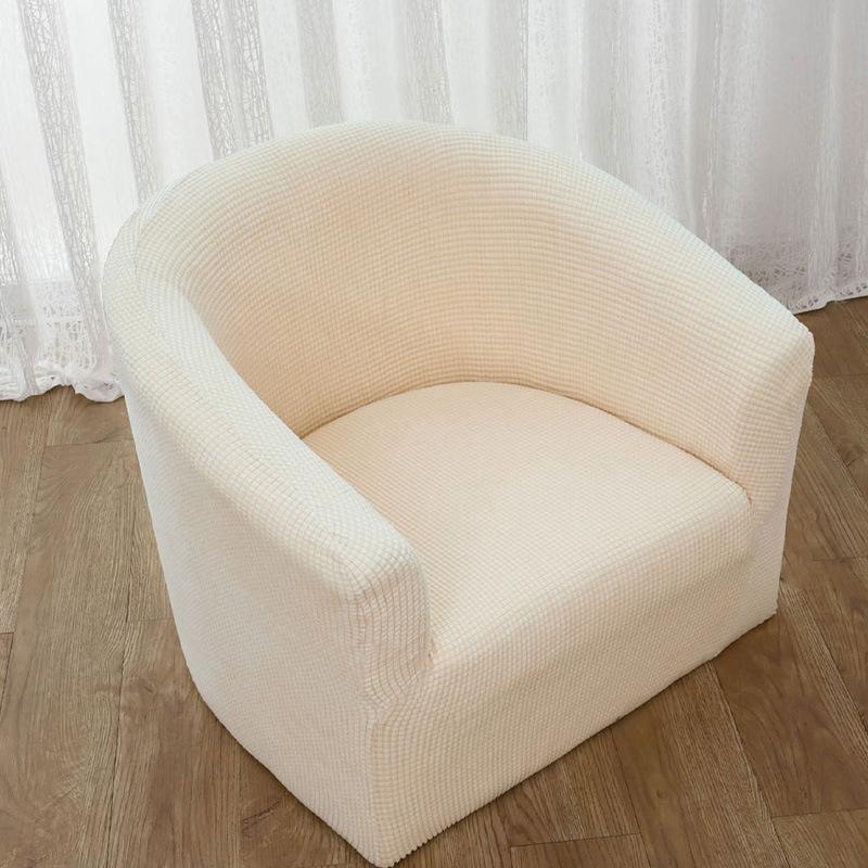 Elastický fleecový potah na sedadlo do skříňky, potah na jednotlivou pohovku, all-inclusive, univerzální, evropský a americký