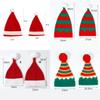 Baby Weihnachtsmütze Pompom Winter Mutter Kinder Beanie Hüte Säuglingsmütze Zubehör Kinder Mädchen Jungen Kappe Weihnachtsgeschenk