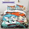 Gumball Bedding Quilt Set Quilt Cover Pillowcase Home Decoration Birthday Gift (1 * duvet cover + 2 * pillowcase, without core)