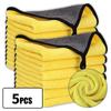 Car Wash Microfiber Towel 30X30/60Cm Car Cleaning Drying Cloth Hemming Car Care Cloth Detailing Car Wash Towel